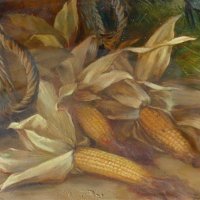 Csendélet kukoricával / Still life with corn (