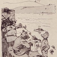 Illusztráció a Jó Pajtás c. gyermeklapban / Illustration in the children's magazin "Good Pal" (1913)