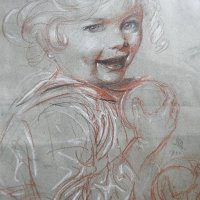 Évi almával / Évi with apple (1931)