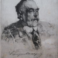Szinyei-Merse Pál festőművész / artist painter (1910-es évek  / 1910s)