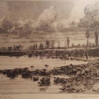 Füredi felhők (Fenékfürdő) / Clouds above Füred (1950-es évek / 1950s)