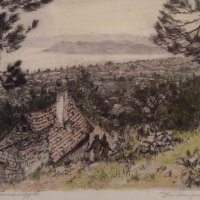 Kilátás a Tamás-hegyről / View from Tamás Hill (1950-es évek / 1950)