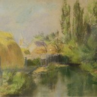 Örvényesi patak / Brook in Örvényes (1954)