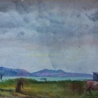 A tihanyi Belső-tó / The Interior Lake in Tihany (1933)