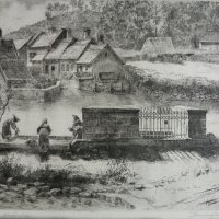 Nagymosás Alsóörsön / Wash-day in Alsóörs (1950-es évek / 1950s)