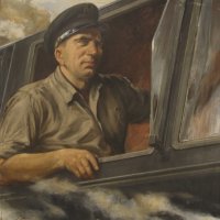 Lengyel József, az első sztahanovista mozdonyvezető / József Lengyel, the first Stakhanovite engine-driver (1951/52)